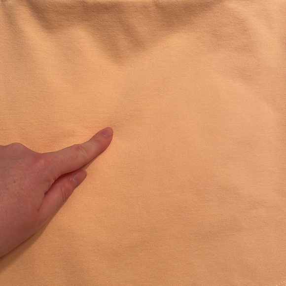 Aritzia Sunday Best Primrose Tulip Faux Wrap Skirt in Peach Size S - Picture 6 of 6